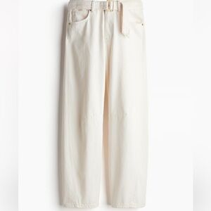 White Barrel Jeans